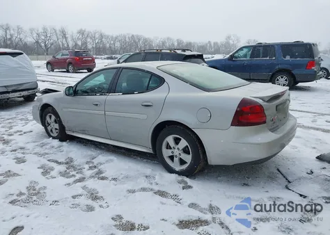 2006 Pontiac Grand Prix z USA, uszkodzony, nr VIN 2G2WP552761294981